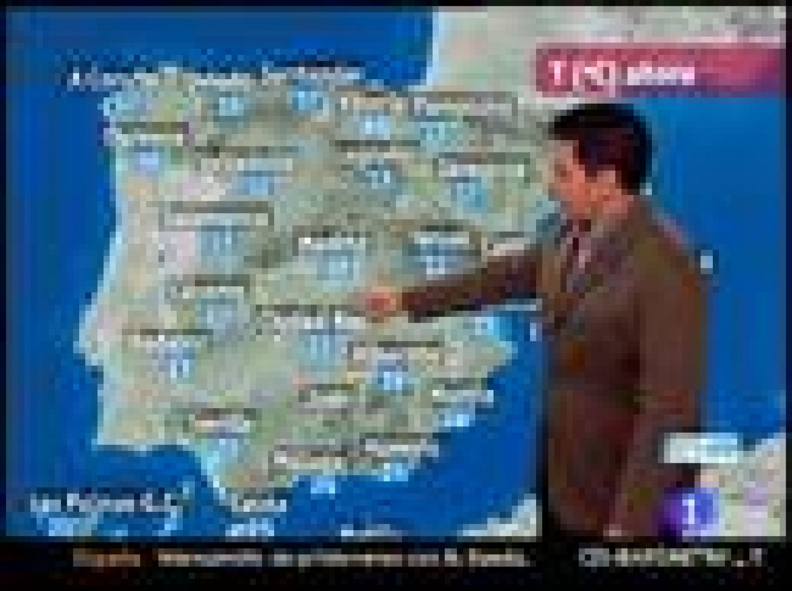 El Tiempo - Calor en el suroeste y chubascos en Cataluña - 06/08/10 - El tiempo | Ver