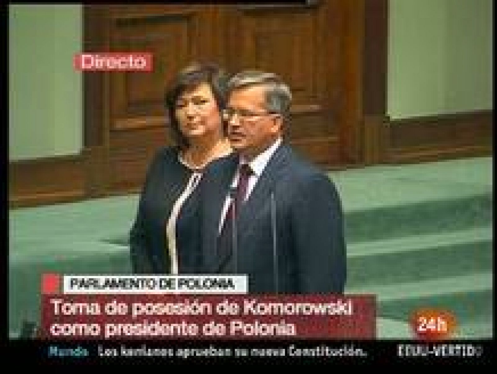 Sin programa:  Komorowski nuevo president Polonia | RTVE Play