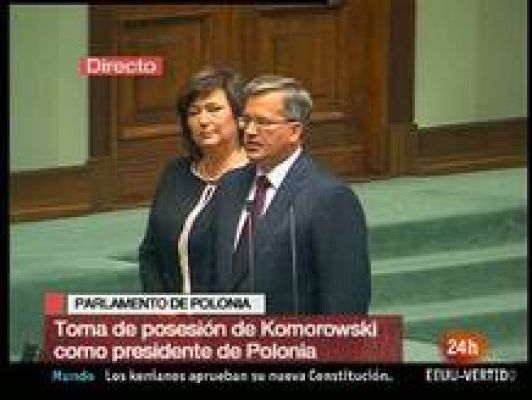  - Komorowski nuevo president Polonia