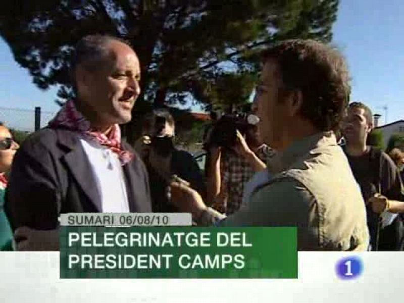 L'Informatiu. Informativo Territorial de la C. Valenciana (06/08/10)  