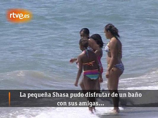  - Las Obama en la playa de Estepona