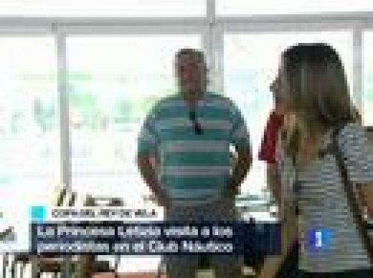  - Doña Leticia visita el Club Naútico