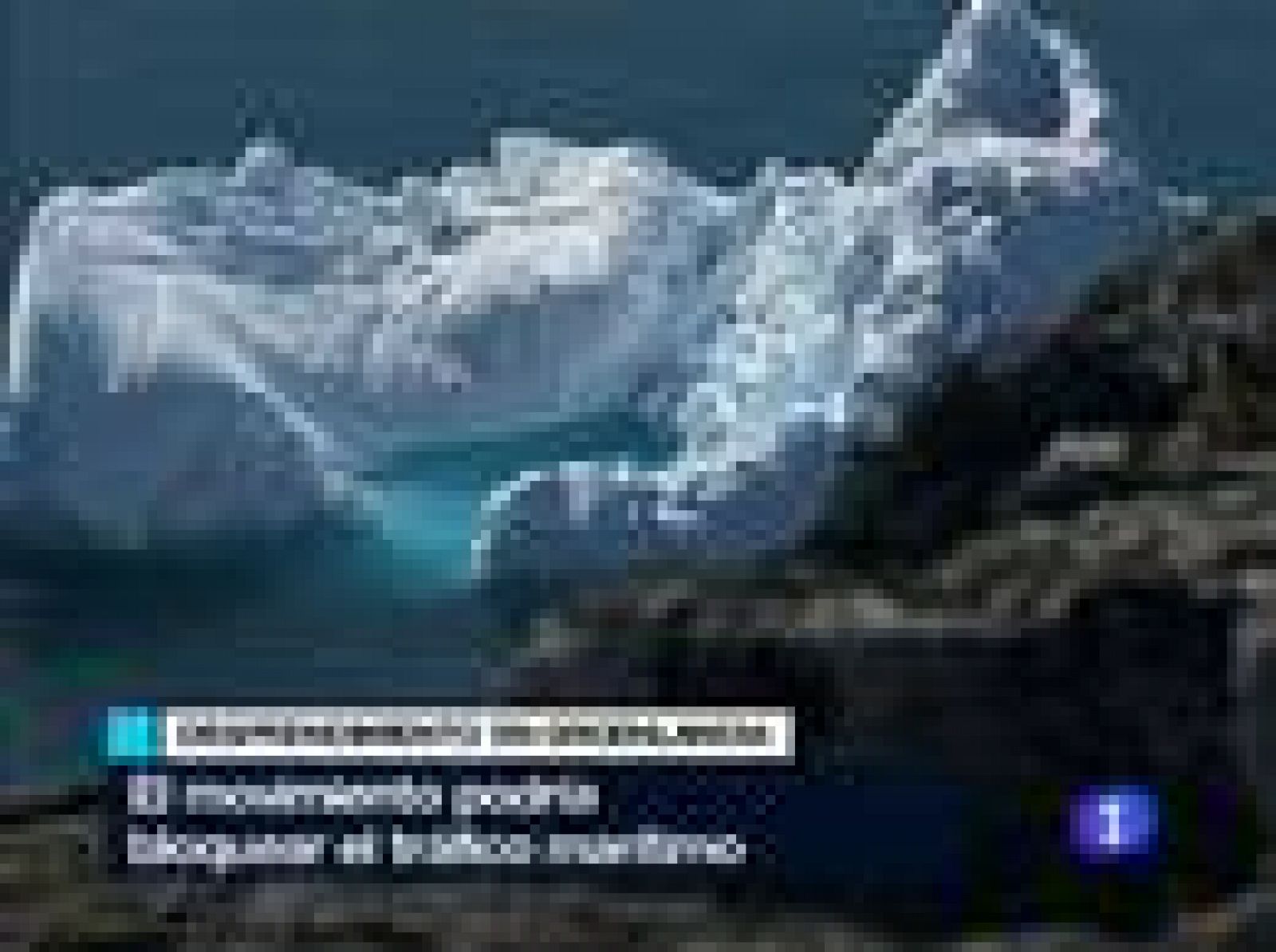Telediario 1: Una isla de hielo a la deriva | RTVE Play