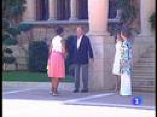 Obama con la familia Real