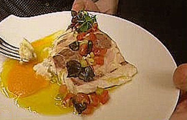 RTVE Cocina - Lubina con puré de calabaza
