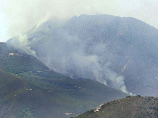  - Incendios en Ourense y en León