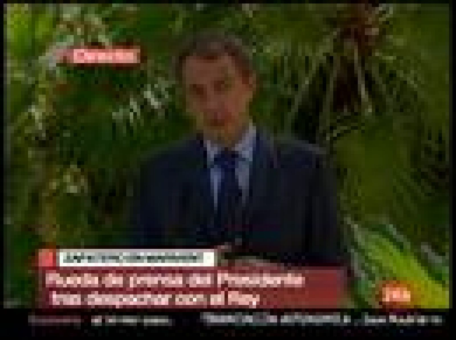 Sin programa: Zapatero descarta hacer cambios | RTVE Play
