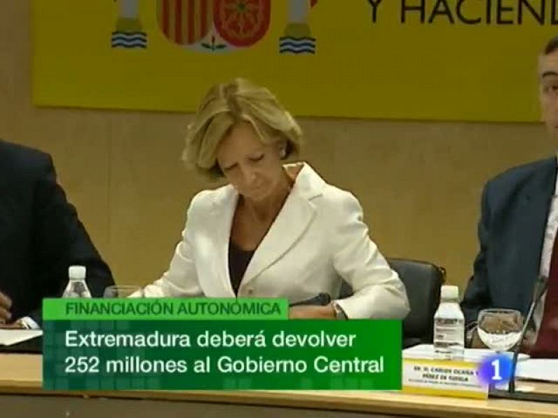  Noticias de Extremadura. Informativo Territorial de Extremadura. (10/08/10)