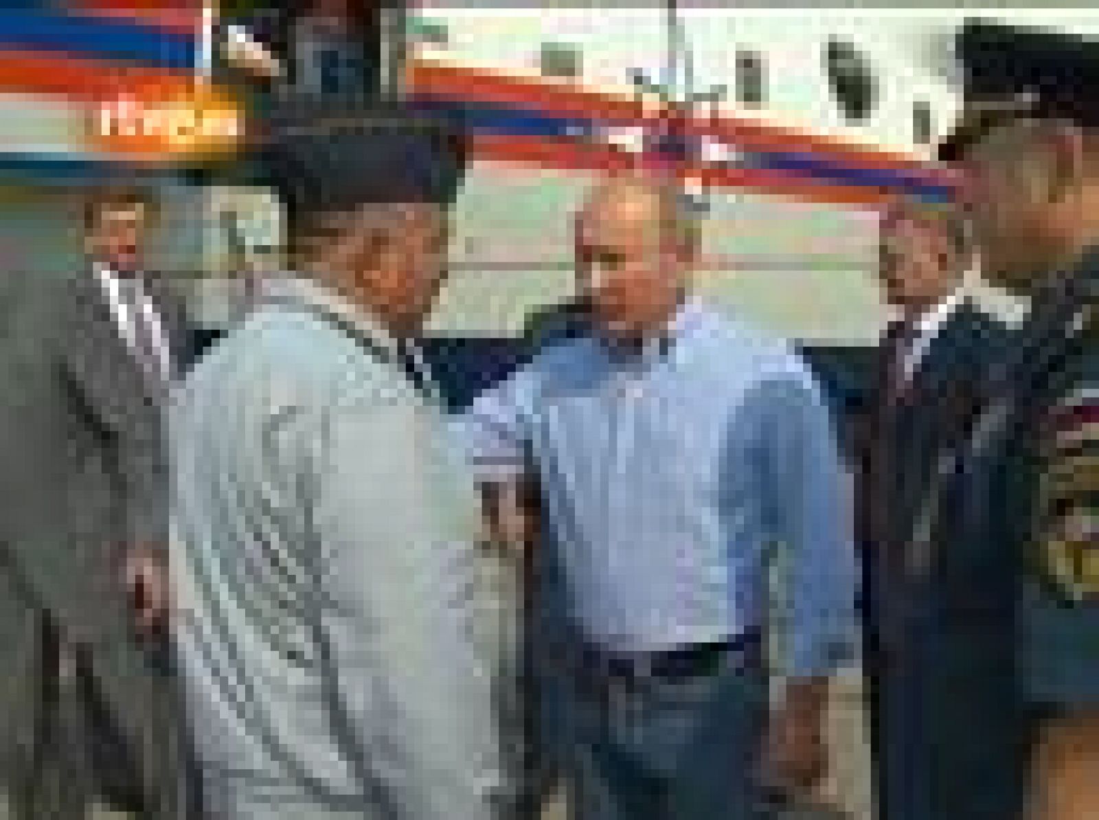 El primer ministro ruso ha visitado la región central de Riazán, una de las más afectadas del país.