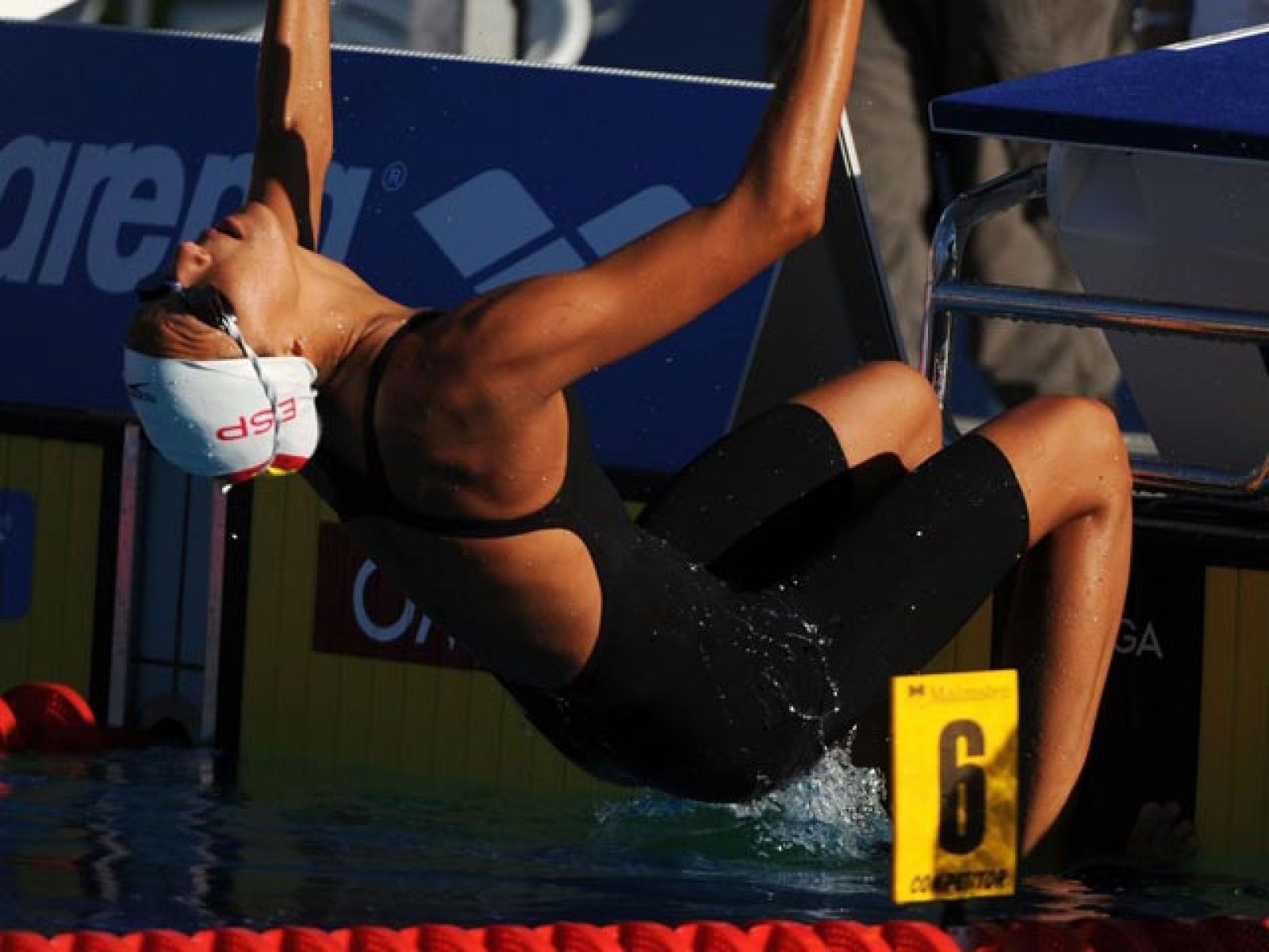 La nadadora española Duane da Rocha se hizo con la medalla de bronce en la final de 200 metros espalda de los Campeonatos de Europa de natación. 