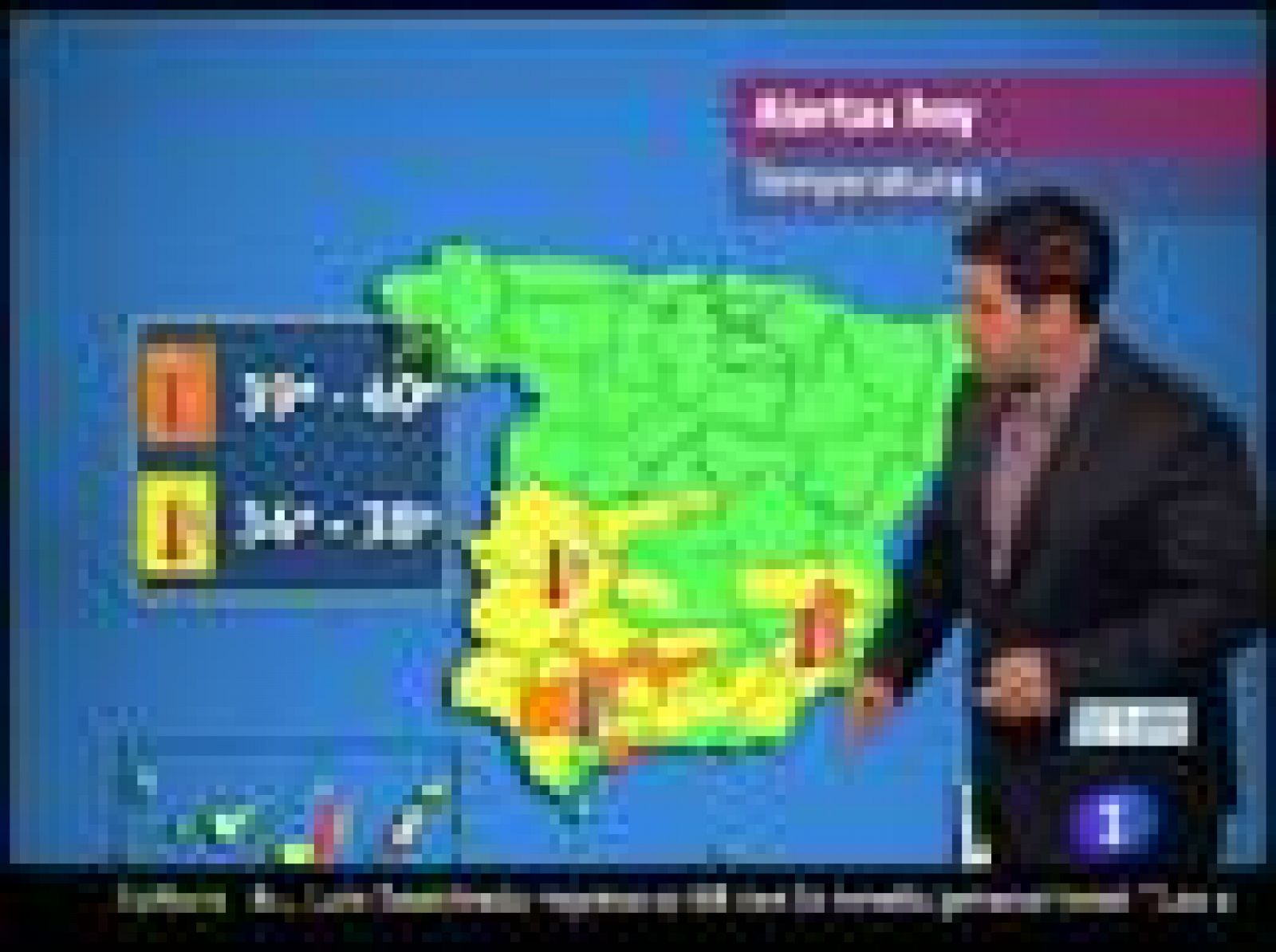 Un total de 17 provincias del centro y la mitad sur peninsular, así como las Islas Canarias, permanecerán este miércoles en alerta por temperaturas que pueden alcanzar los 40 grados centígrados. Según la predicción de la Agencia Estatal de Meteorología (AEMET) estarán en alerta naranja (riesgo importante) hasta seis provincias del sur penínsular. Se trata de Albacete, Murcia, Jaén, Sevilla, Córdoba y Málaga.