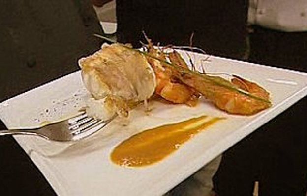 RTVE Cocina - Rape con salsa de marisco