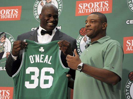 Baloncesto en RTVE - O'Neal en los Celtics de Boston