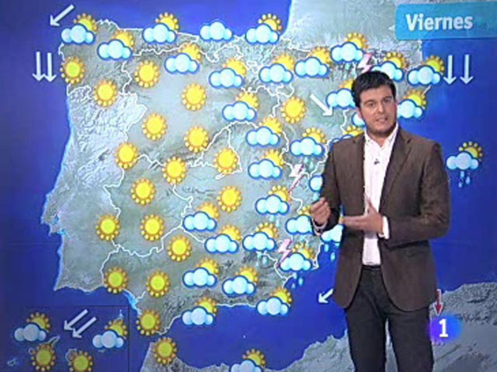 El Tiempo - Tormentas en partes del este peninsular y temperaturas máximas en moderado descenso - 12/08/10 - El tiempo | Ver
