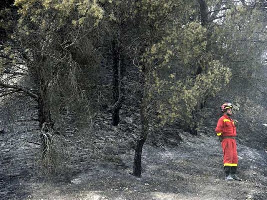  - Controlado el incendio de Navarra