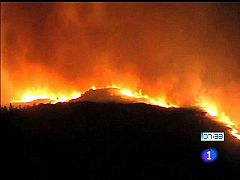 Mueren dos bomberos en un incendio forestal en Pontevedra