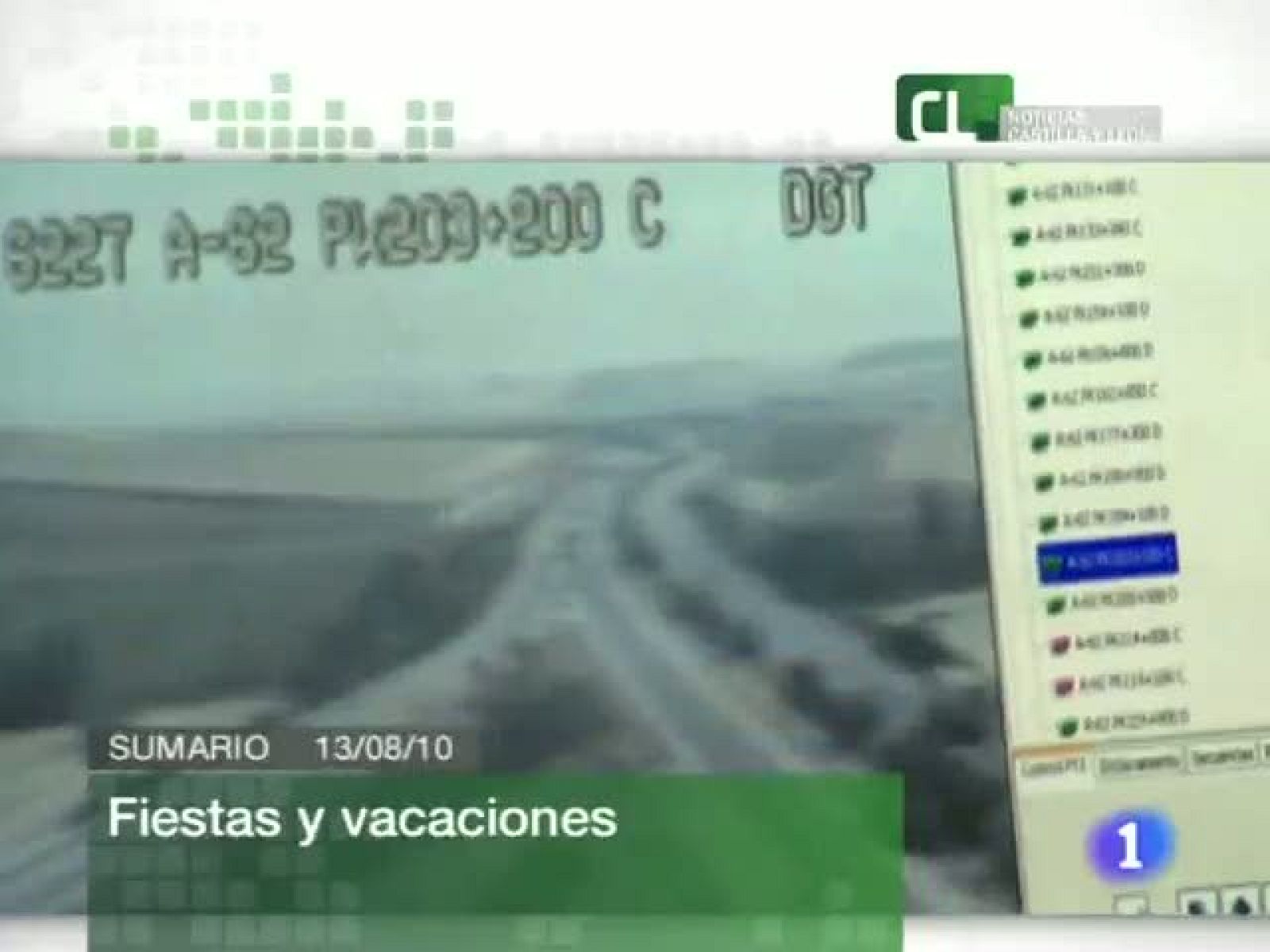 Noticias Castilla y León. Informativo Territorial de Castilla y León. (13/08/10)