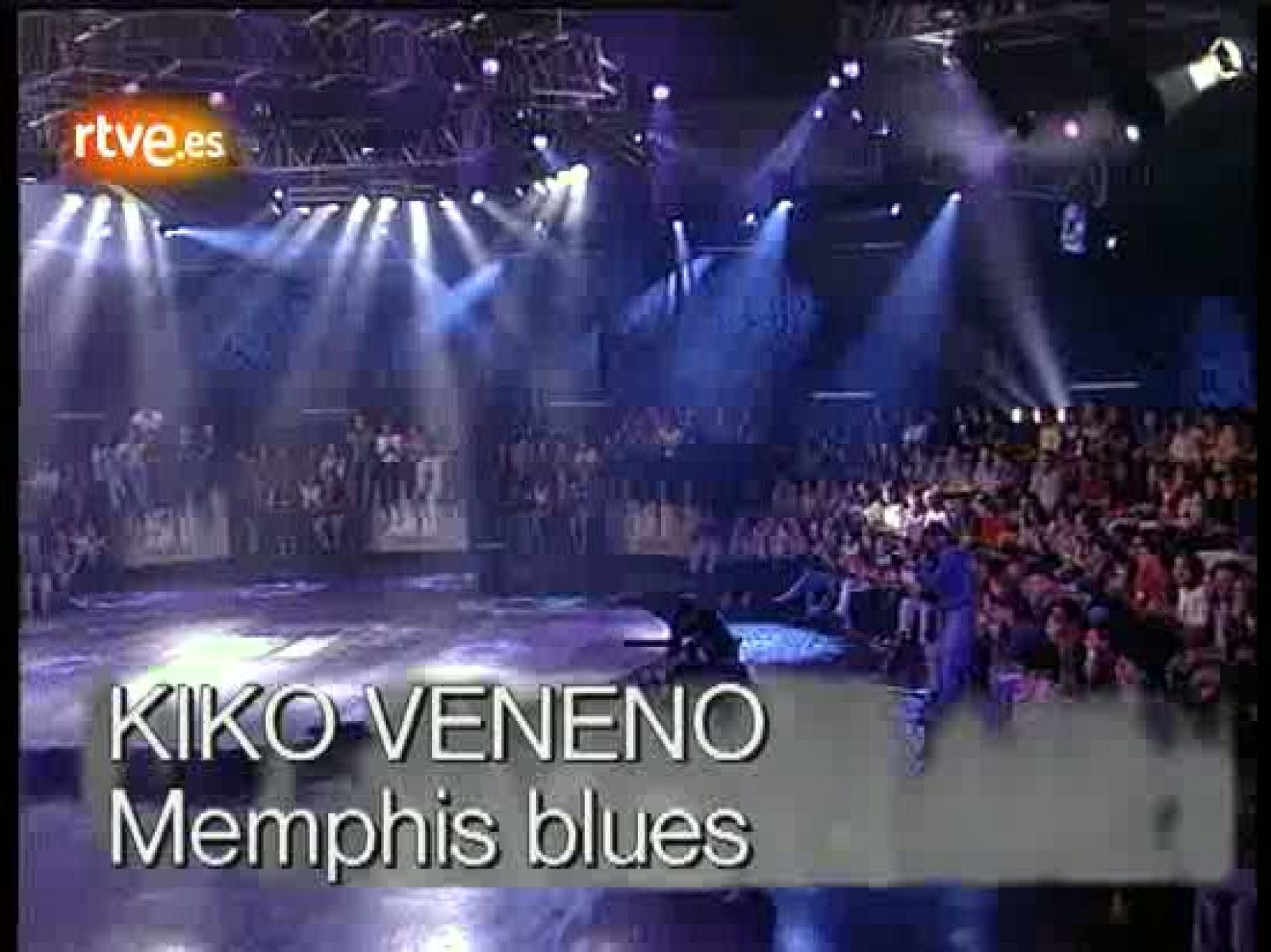 Kiko Veneno canta 'Memphis blues' en TVE