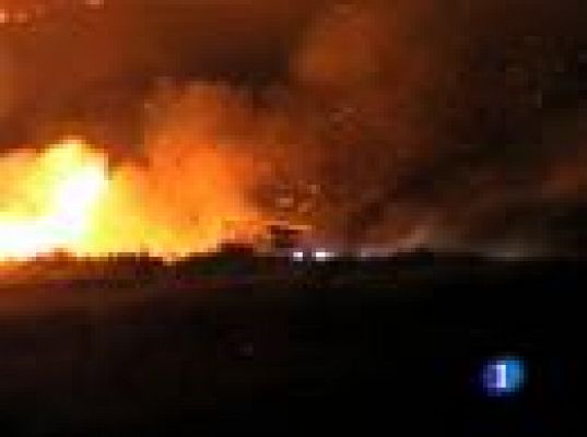 Dos bomberos mueren en Galicia