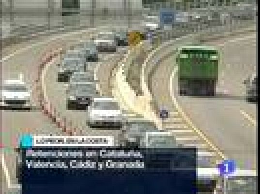 Telediario 1 - Telediario en 4' - 14/08/10