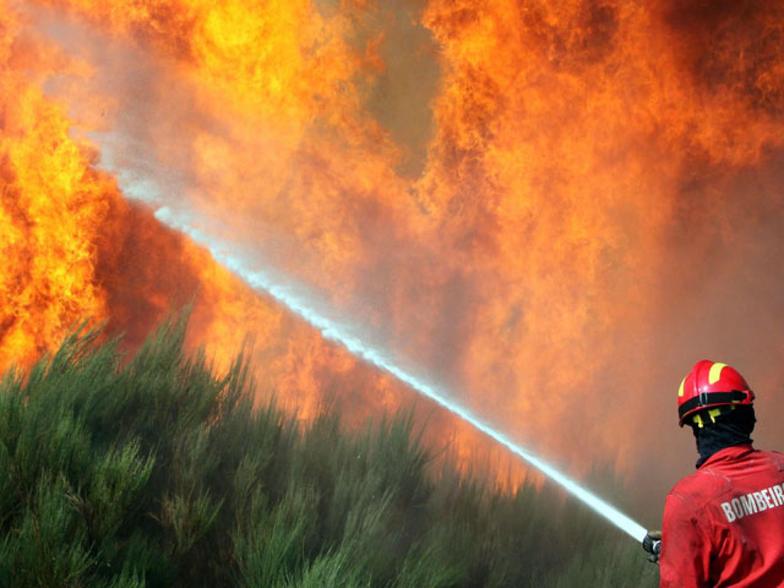  Casi 300 fuegos han asediado Portugal en las últimas horas
