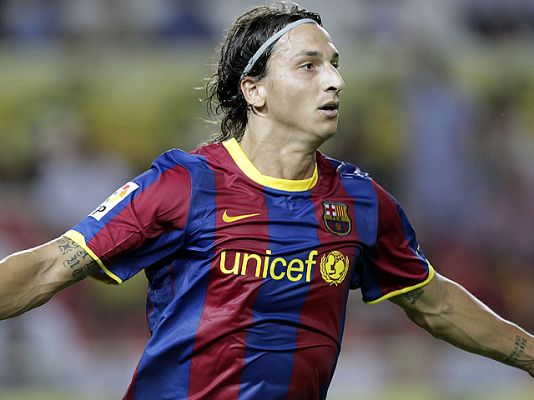  - Ibrahimovic adelanta al Barça 0-1