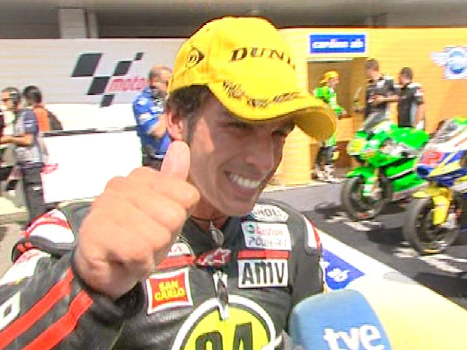 Toni Elías, vencedor de la carrera de Moto2 del GP de la República Checa, sabe que esta nueva victoria supone un paso más en su carrera imparable hacie el primer título de Moto2.