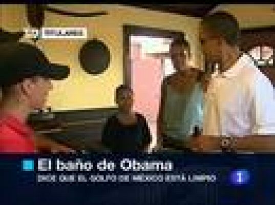 Telediario 1 - Telediario en 4' - 15/08/10