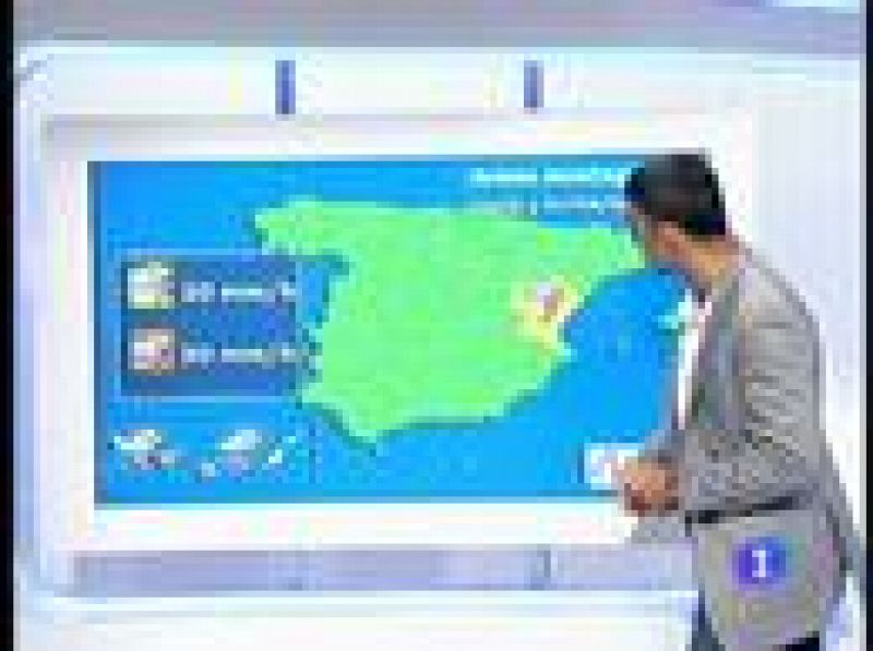 La Comunidad Valenciana y Canarias, en alerta por fuertes lluvias y tormentas