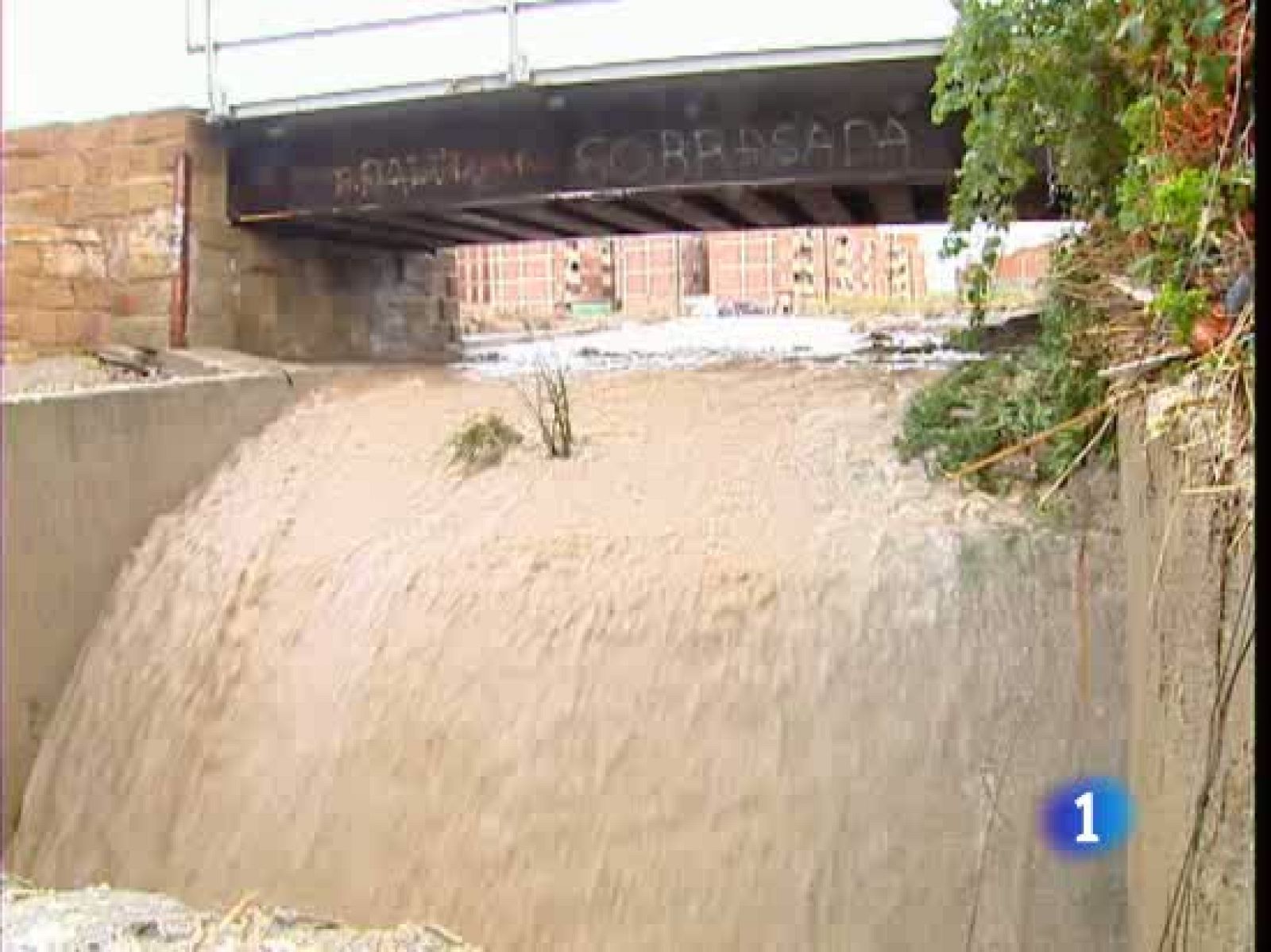 Intensas lluvias en Murcia