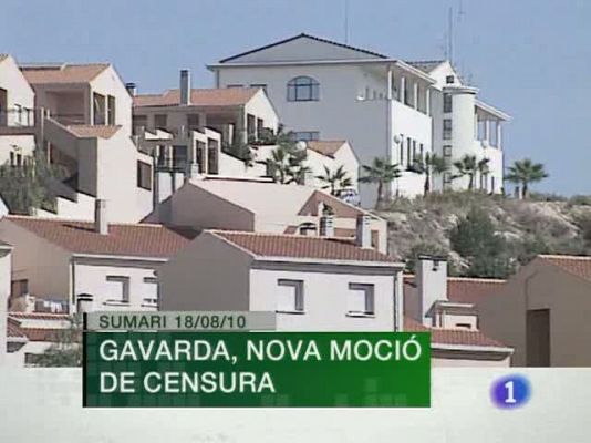 L'informatiu - Comunitat Valenciana - L'Informatiu (18/08/10)