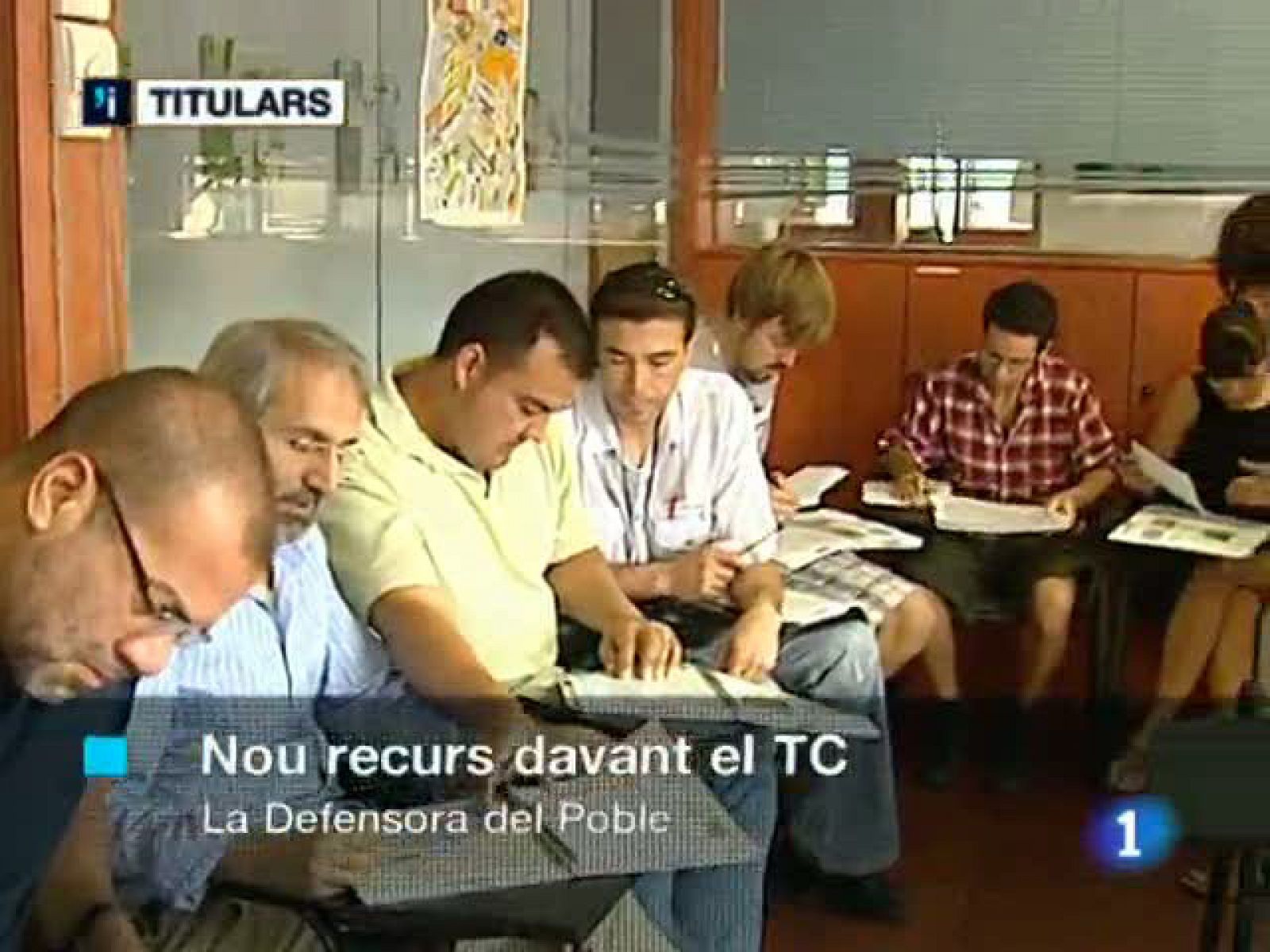 L'Informatiu migdia (18/08/10)