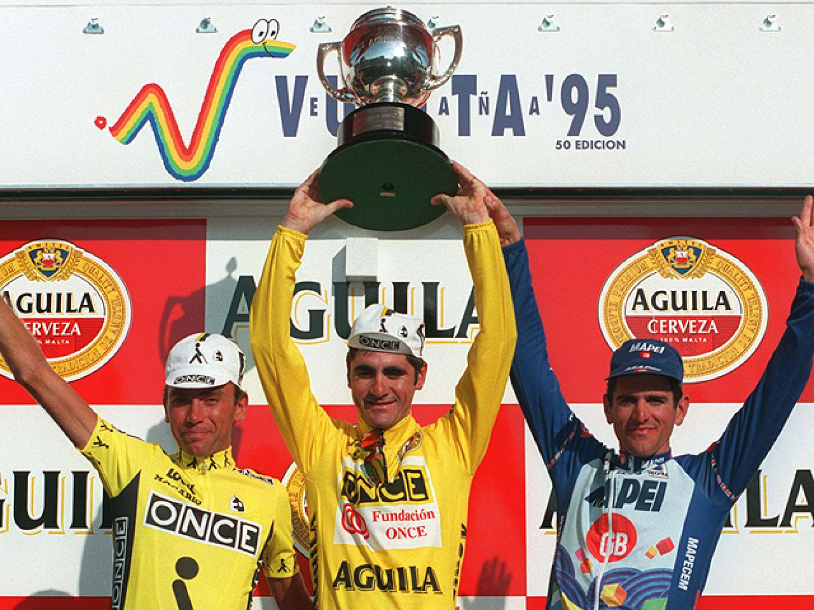Laurent Jalabert gana la Vuelta 95