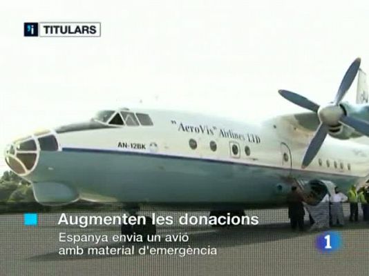 L'Informatiu - L'Informatiu migdia (19/08/2010)