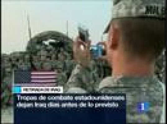 Telediario 1 - Telediario en 4' - 19/08/10