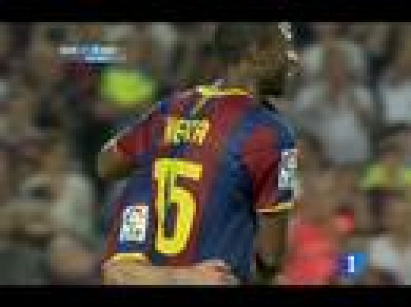 Leo Messi completa la goleada del Barça con su 'hat trick' a pase de Iniesta 