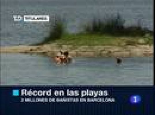 Telediario 1 - Telediario en 4' - 22/08/10