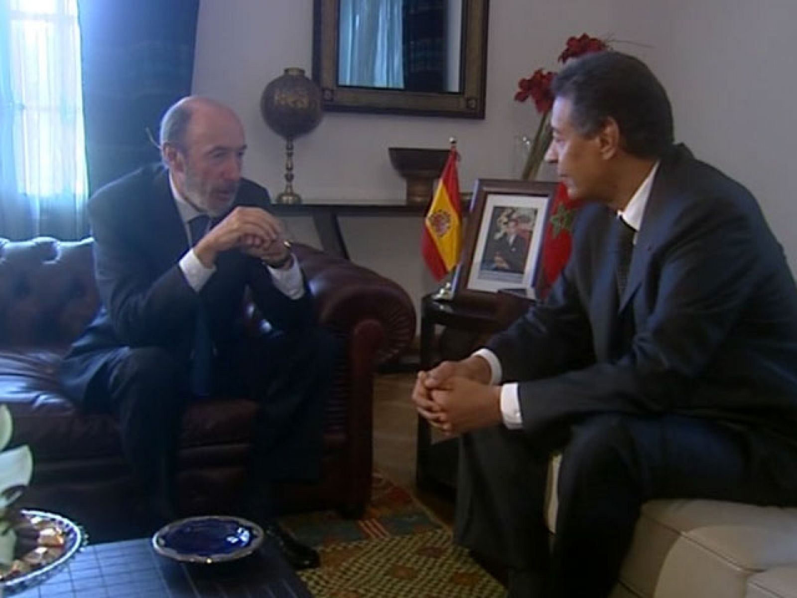 Sin programa: Visita de Rubalcaba a Marruecos | RTVE Play