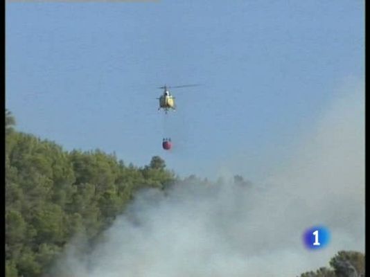  - Sigue activo el incendio de Ibiza