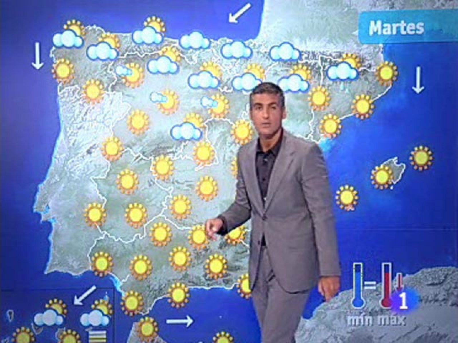 El Tiempo - Suben las temperaturas en el sureste de la Península y bajan en el tercio norte - 23/08/10 - El tiempo | Ver