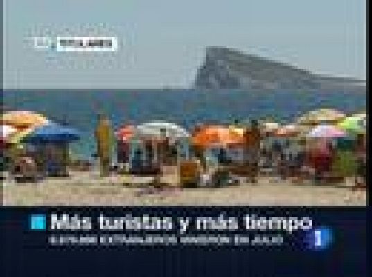 Telediario 1 - Telediario en 4' - 23/08/10