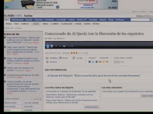  - Comunicado de Al Qaeda a El País