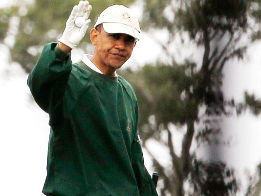  - Obama, golfista