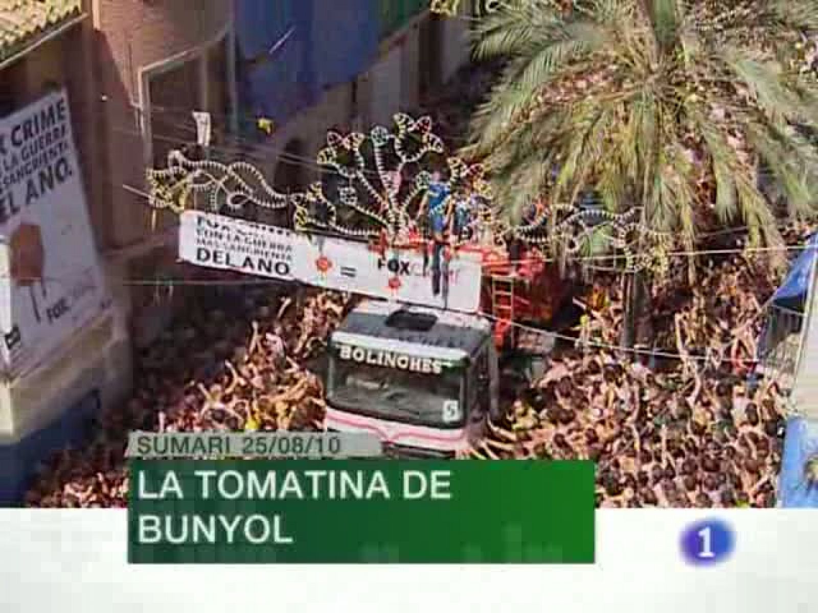 L'Informatiu. Informativo Territorial de la C. Valenciana (25/08/10) | Ver