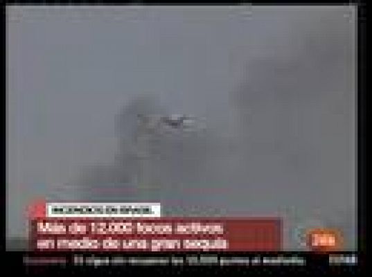 Tornado de fuego en Brasil