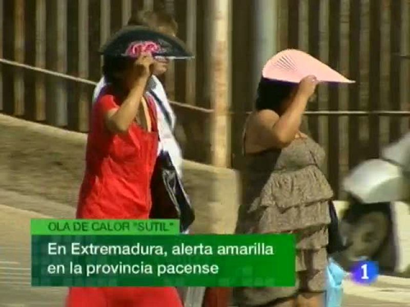  Noticias de Extremadura. Informativo Territorial de Extremadura. (25/08/2010)