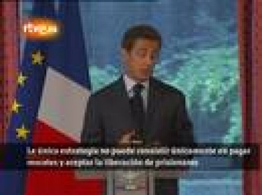  - Sarkozy critica el pago de rescates
