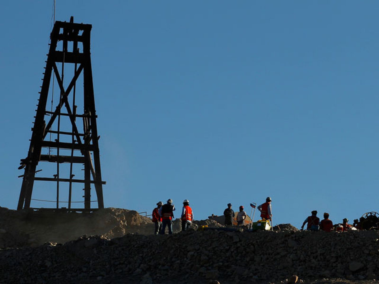 Imágenes del interior de la mina de San José, en Chile | Ver