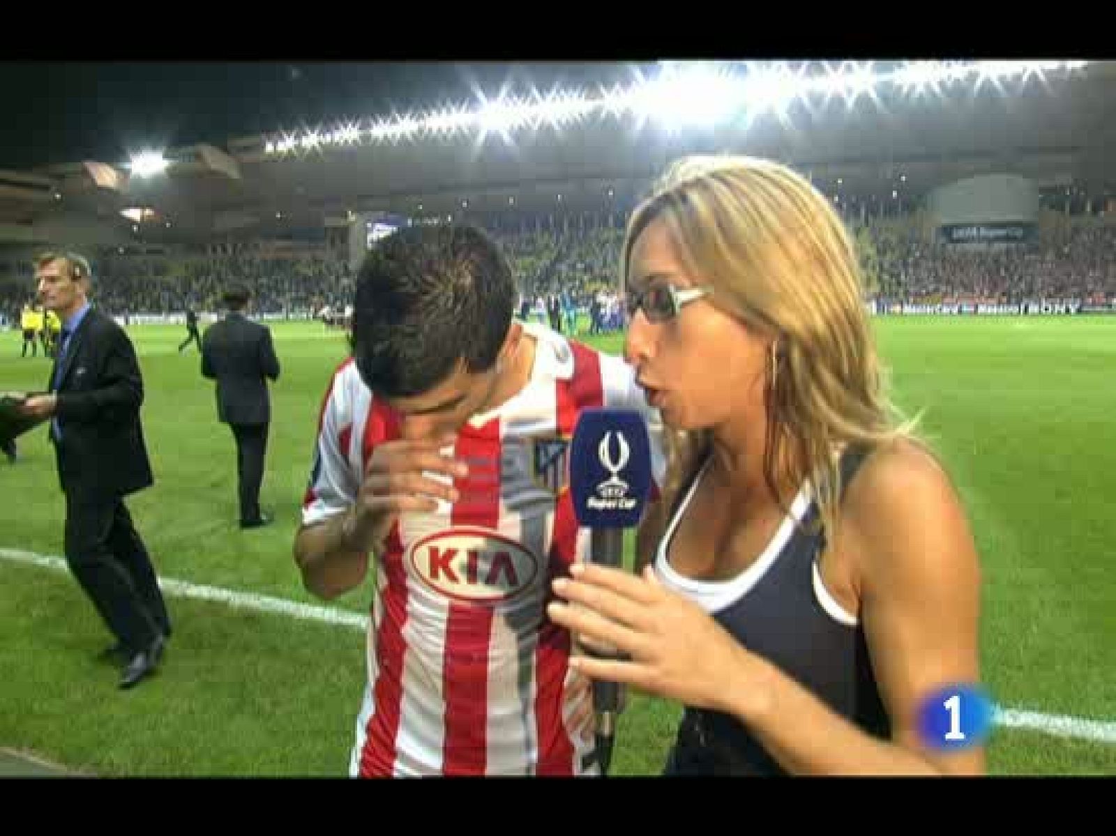 José Antonio Reyes, autor del primer gol de Atlético de Madrid en la Supercopa frente al Inter de Milán (0-2), aseguró que el conjunto rojiblanco tiene "equipo para ganar títulos" y que hoy "ha aprovechado las bazas" que tuvo.