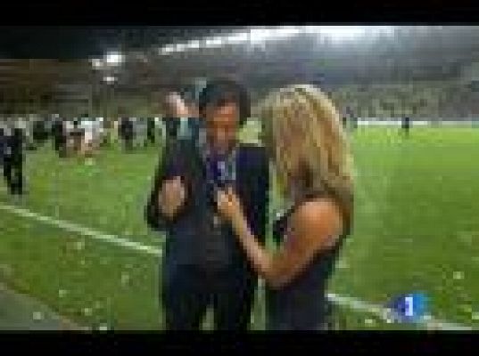 Champions League - Quique: 'Es el colofón'